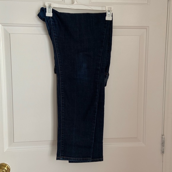 Dark wash bootcut/skinny Old Navy Sweetheart jeans - Picture 1 of 4